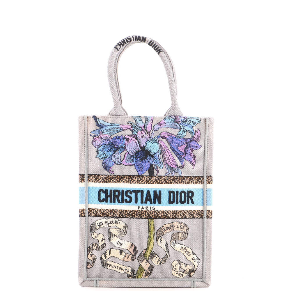 Christian Dior Vertical Book Tote